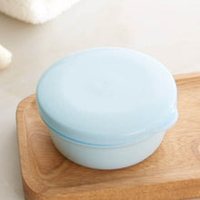 Load image into Gallery viewer, Portable Color Soap Dish Box Case Holder Container Wash Shower Home Bathroom Sealed Soap Case Round Travel Supplies