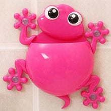 Load image into Gallery viewer, Bathroom Accessories Toothbrush Holder Wall Suction Cups Shower Holder Cute Sucker Toothbrush Holder Suction Hooks Bathroom Set