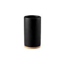 Load image into Gallery viewer, Ceramic Bamboo Bathroom Tumblers Teeth Brushing Cup Bathroom Emulsion Container Kitchen Tableware Dishwashing Liquid Container
