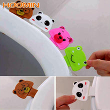 Load image into Gallery viewer, 1pc Toilet Closestool Seat Handle Foldable Sanitary Seat Cover Lifting Device Toilet Seat Cover Lifter With Adhesive for Travel